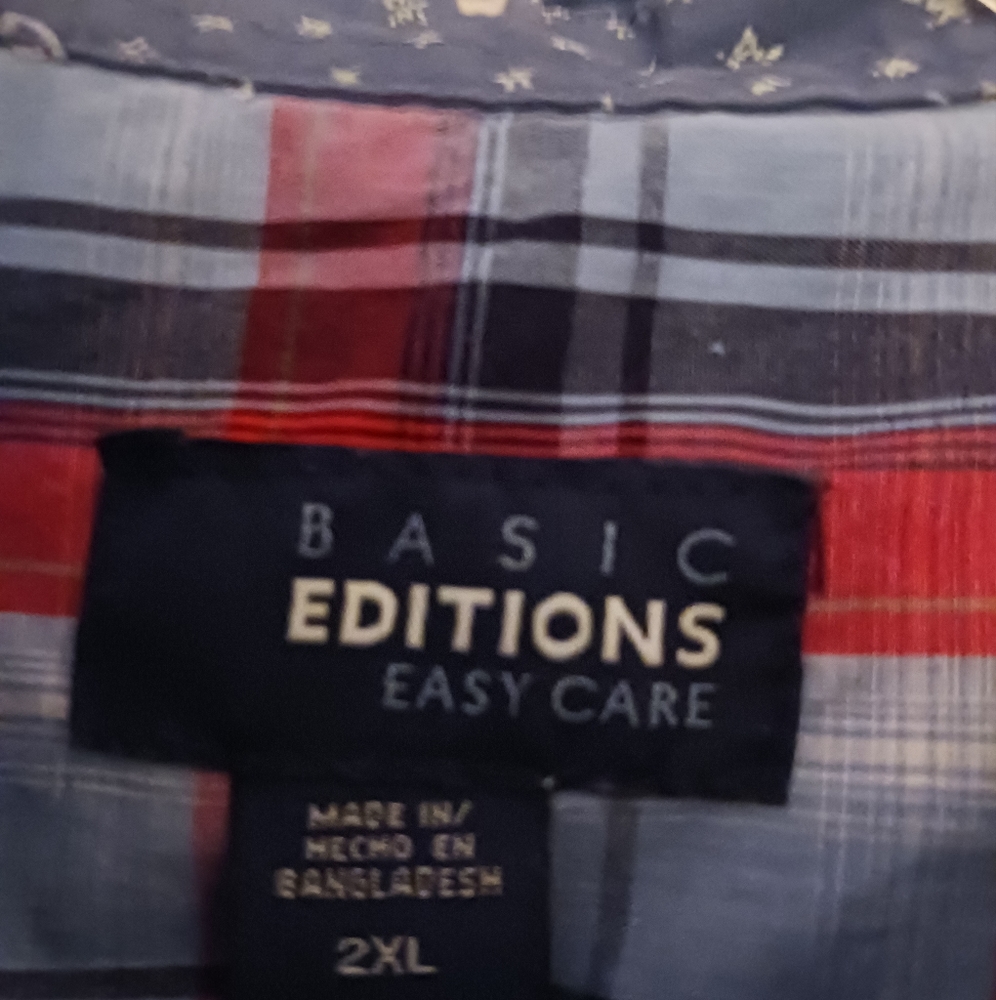 Basic Editions 2XL men's shirt - Picture 5 of 5